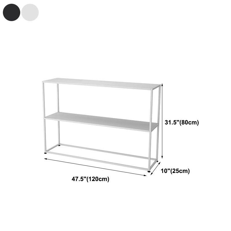 Modern Style Bookcase Metal Etagere Bookshelf for Home Office Clearhalo 'Bookcases' 'furn' 'furn_bookcases' 'Furniture' 'Office Furniture' 1200x1200_e2bf52b2-17f8-4f87-940d-ec3c2db97baa