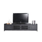 Industrial Style Metal TV Stand Black Colour Enclosed Storage TV Console with Cabinet Clearhalo 'furn' 'furn_tv_stands_entertainment_centers' 'Furniture' 'Living Room Furniture' 'TV Stands & Entertainment Centers' 'TV Stands & Media Storage Furniture' 'tv_stands_entertainment_centers' 1200x1200_e2c4baf0-2b13-4f5e-8406-be222b9341a4