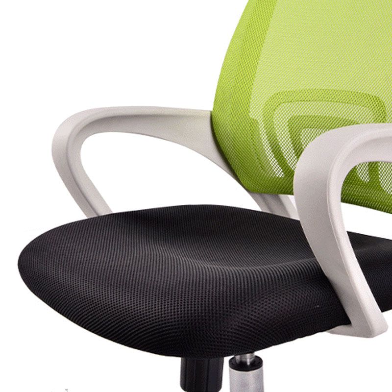 Modern Plastic and Mesh Desk Chair Mid Back Home Office Chair Clearhalo 'furn' 'furn_office_chair' 'Furniture' 'Office Chairs' 'Office Furniture' 'office_chair' 1200x1200_e2c6255d-98d3-4f0e-9cde-7709d4ae9e6c