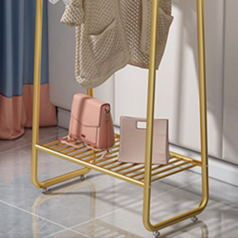 Glam ingresso albero in metallo indipendente 5 o più albero di sala con scaffalature