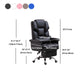 Modern Desk Chair Leather Management Office Chair High-Back Chair with Wheels