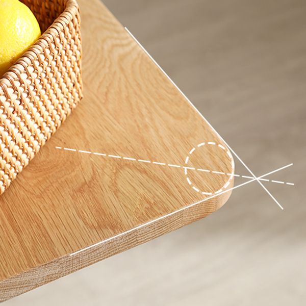 Rectangle 4 Legs Dining Table Wood Color Extendable Table with Oakwood Solid Wood Clearhalo ' dining_table' 'Dining Tables & Seating' 'Dining Tables' 'furn' 'furn_dining_table' 'Furniture' 'furniture_dining_table' 'Kitchen & Dining Furniture' 'kitchen&dining_furn' 'kitchen' 'kitchen_dining_table' 1200x1200_e2cef054-ac96-4507-9288-ab5a3660300a