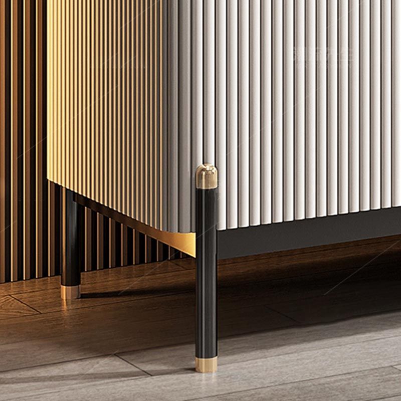 Sintered Stone Storage Cabinet Luxury Rectangle Sideboard for Home Clearhalo 'buffet_sideboard' 'Buffets & Sideboards' 'furn' 'furn_buffet_sideboard' 'Furniture' 'Kitchen & Dining Furniture' 1200x1200_e2cfdfcc-bf94-44ce-b774-dfb49405faf8