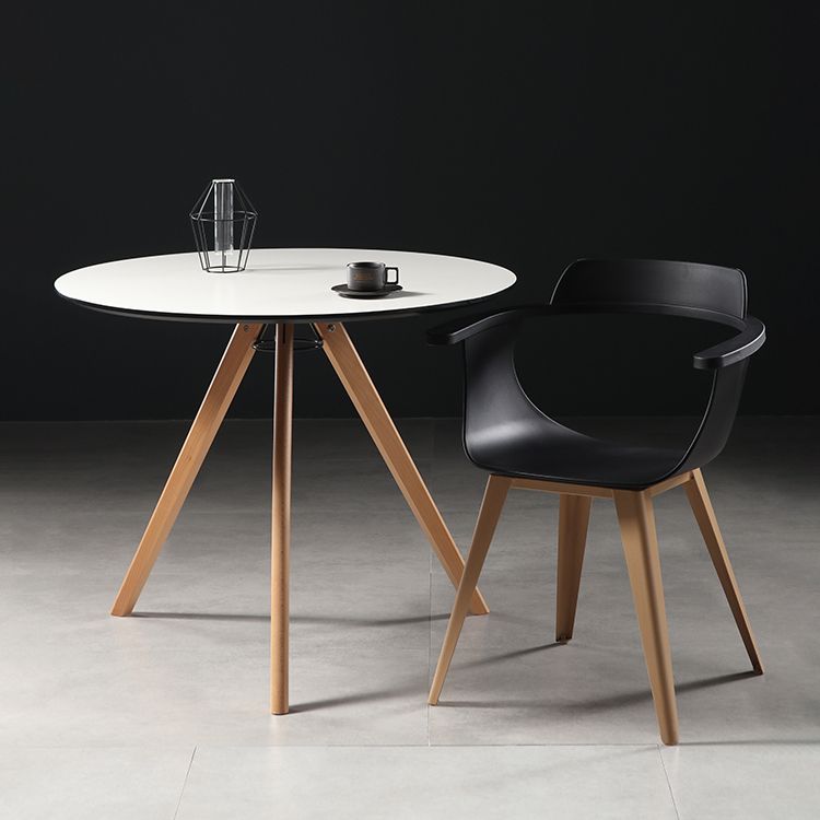 Modern Chair Open Back Dining Arm Chairs with Metal Legs for Kitchen Clearhalo ' kitchen&dining_furn' 'Dining Chairs' 'Dining Tables & Seating' 'dining_chair' 'furn' 'furn_dining_chair' 'Furniture' 'furniture_dining_chair' 'Kitchen & Dining Furniture' 'kitchen' 1200x1200_e2d67777-241d-433b-9d6c-0d2b808e5fe3