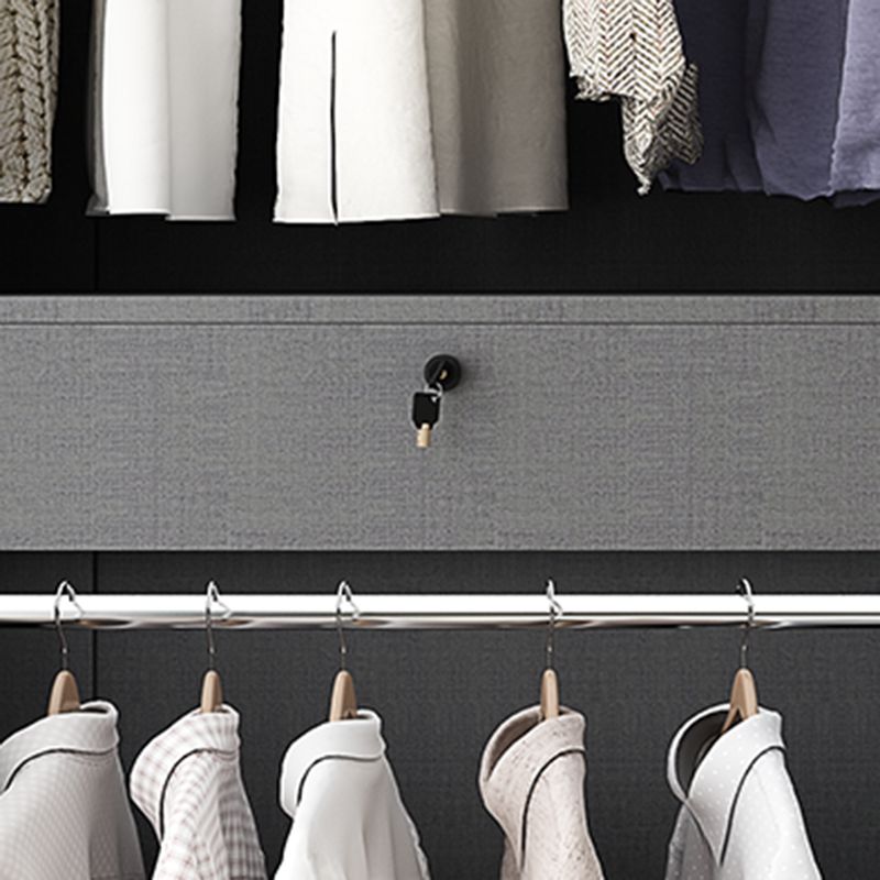 Guardaroba in stile moderno color armadio in legno per la casa