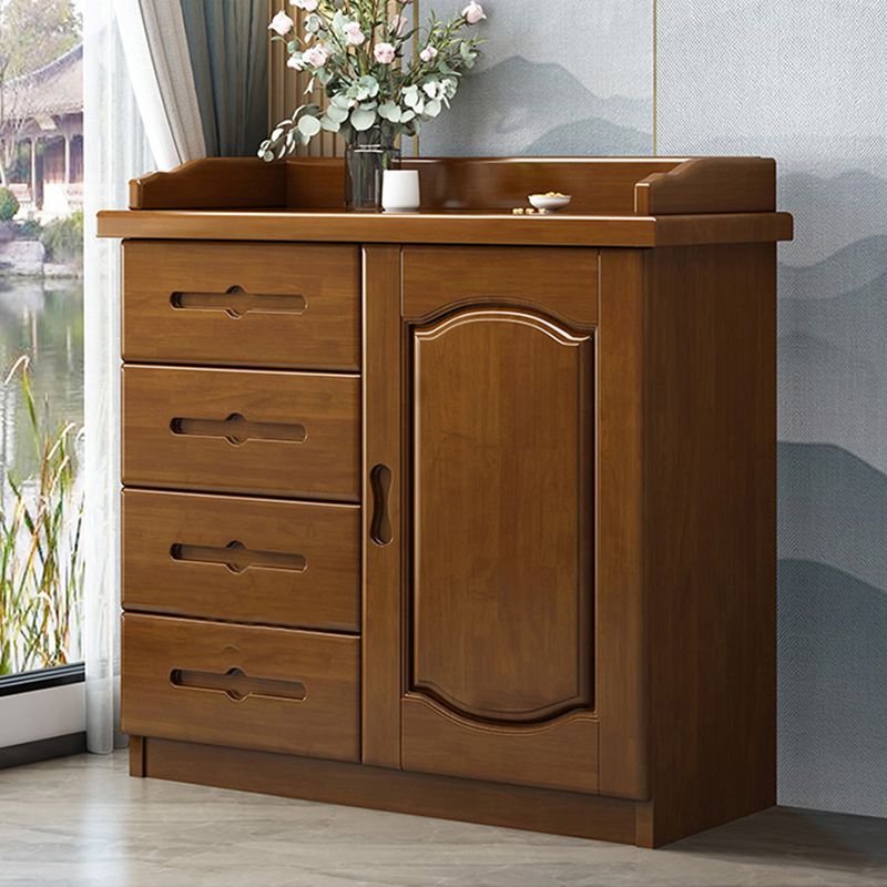 16 "D massief houten combo dressoir slaapkamer opbergkast dressoir met laden en deuren