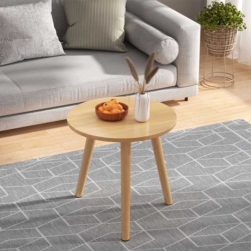 4 Legs Base Design Wood-based Finish Material Round/square Coffee Table Clearhalo 'Coffee & Accent Tables' 'Coffee Tables' 'coffee_tables' 'Furniture' 'furniture_coffee_tables' 'Living Room Furniture' 1200x1200_e2dcbf77-c72e-4a8b-a492-1193d3e148e1