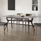 Mid-Century Modern Rectangle Dining Table Grey Sintered Stone Table Clearhalo ' dining_table' 'Dining Tables & Seating' 'Dining Tables' 'furn' 'furn_dining_table' 'Furniture' 'furniture_dining_table' 'Kitchen & Dining Furniture' 'kitchen&dining_furn' 'kitchen' 'kitchen_dining_table' 1200x1200_e2deb38e-daec-4486-af1f-d5f9b64e6c08
