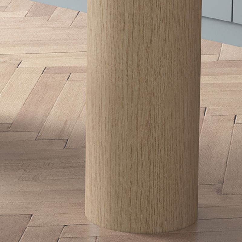 Bartisch aus massivem Holz, Spezialität, moderner Pub-Tisch in Barhöhe für den Innenbereich