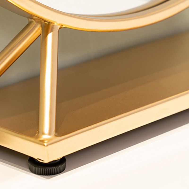 15,74 "tavoli da vanità per vanità per trucco largo con 2 cassetti, bianco brillante