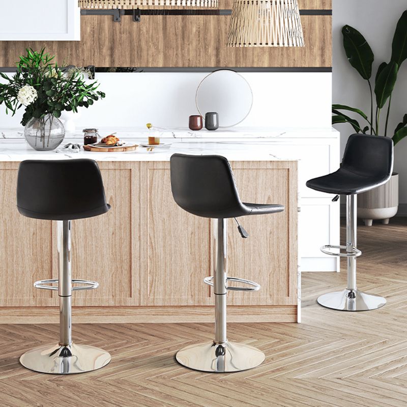 Industrial Leather Counter Height Stools Low Back Bar Stool for Bar Clearhalo 'Bar Furniture' 'Bar Stools' 'bar_stools' 'furn' 'furn_bar_stools' 'Furniture' 'Kitchen & Dining Furniture' 1200x1200_e2e0c064-45a6-45bf-9167-9a4a9fb32f1b