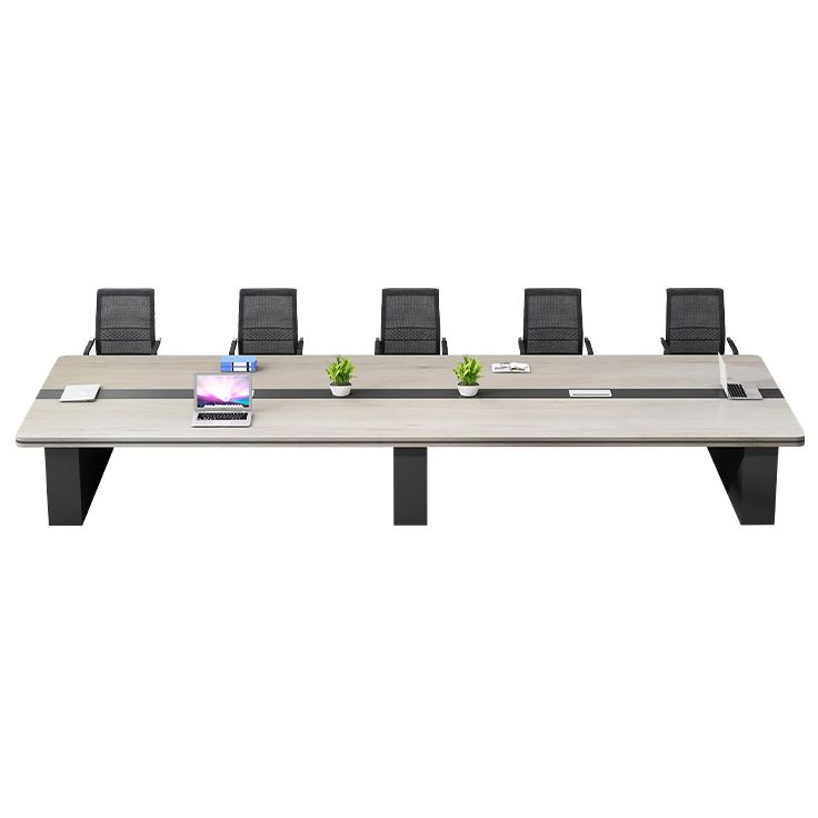 Industrial Style Home Writing Desk Office Conference Artificial Wood Table Clearhalo 'furn' 'furn_office_desk' 'Furniture' 'Office Desks' 'Office Furniture' 'office_desk' 1200x1200_e2e2a892-287c-46f3-b574-4000f180a553