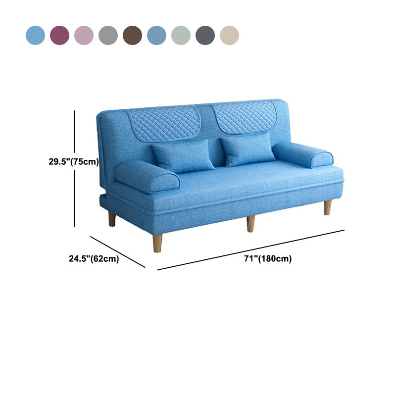 Divano contemporaneo con posti a sedere per il braccio ad incasso da letto a 2 cuscini