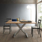Simplicity Style Dining Site Table Rectangle Wood Folding Furniture Clearhalo 'Dining Tables & Seating' 'Dining Tables' 'dining_table' 'furn' 'furn_dining_table' 'Furniture' 'Kitchen & Dining Furniture' 1200x1200_e2e39a29-320a-4d70-b96c-4b60d781436f