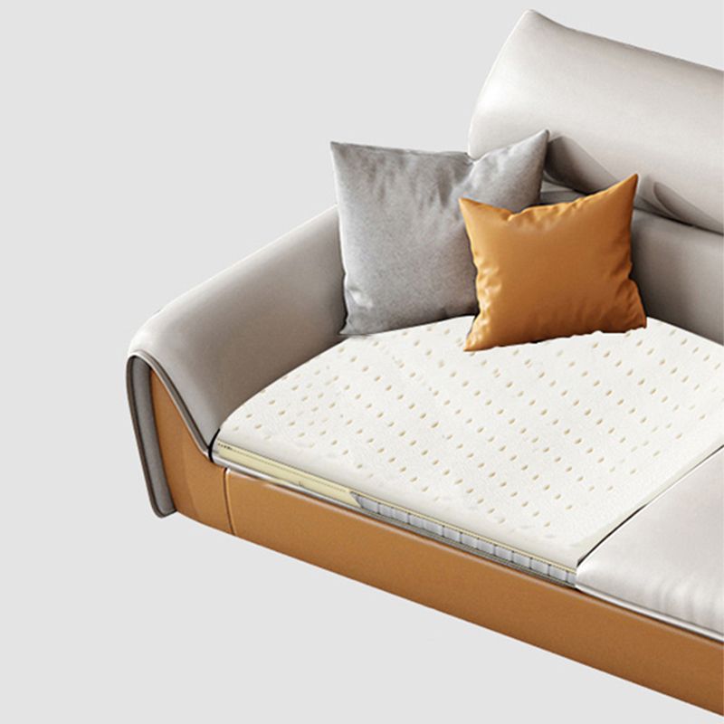 SOFA NEAPE NEAPE A 4 posti Sezione resistente alle macchie in pelle