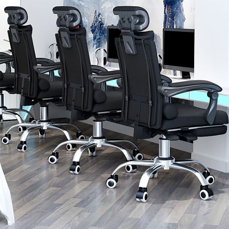 Contemporary Black Managers Chair Padded Arms Executive Chair for Office Clearhalo 'furn' 'furn_office_chair' 'Furniture' 'Office Chairs' 'Office Furniture' 'office_chair' 1200x1200_e2e60c22-57e5-4047-bb00-25afabc440d8