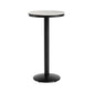 Industrial Metal Bar Table 21.6" Round Top Faux Marble Pedestal Bistro Table for Cafe Clearhalo 'Bar Furniture' 'Bar Tables' 'bar_tables' 'furn' 'furn_bar_tables' 'Furniture' 'furniture_bar_tables' 'Kitchen & Dining Furniture' 'kitchen&dining_furn' 'kitchen' 1200x1200_e2e6d93e-0af4-43dd-a0da-40c5a9579754