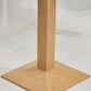 Wooden Dining Room Table for 2 Person with Metal Pedestal Base Clearhalo 'Dining Tables & Seating' 'Dining Tables' 'dining_table' 'furn' 'furn_dining_table' 'Furniture' 'Kitchen & Dining Furniture' 1200x1200_e2e78183-ba1f-4d09-ba1b-2afbbe16b422