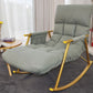 Single Modern Style Chaise Lazy Sofa Chair Lounge Leisure Rocking Chair Clearhalo 'Chairs & Seating' 'furn' 'furn_rocking_chairs' 'Furniture' 'Living Room Furniture' 'Rocking Chairs' 'rocking_chairs' 1200x1200_e2e87258-ea1e-4d2d-b61e-d2d45c91926c