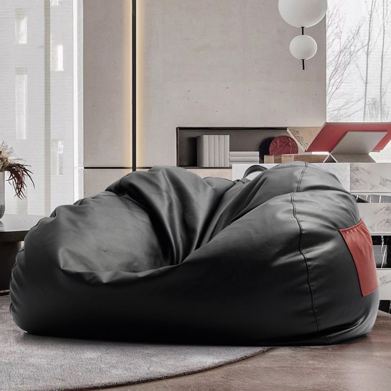 Les bras PU comprenaient une chaise d'accent en baril avec dos fixe pour le salon et la chambre