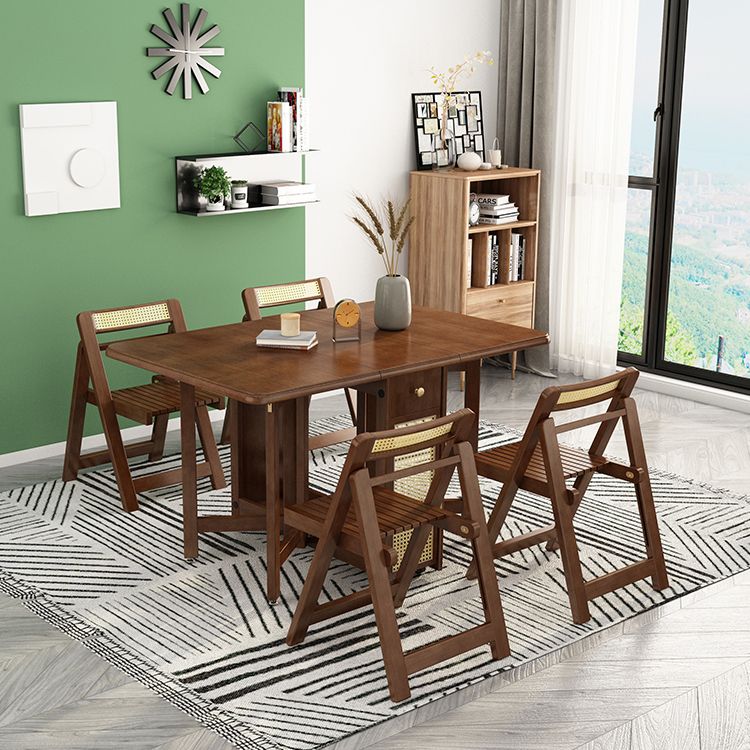 Table de pliage du milieu du siècle