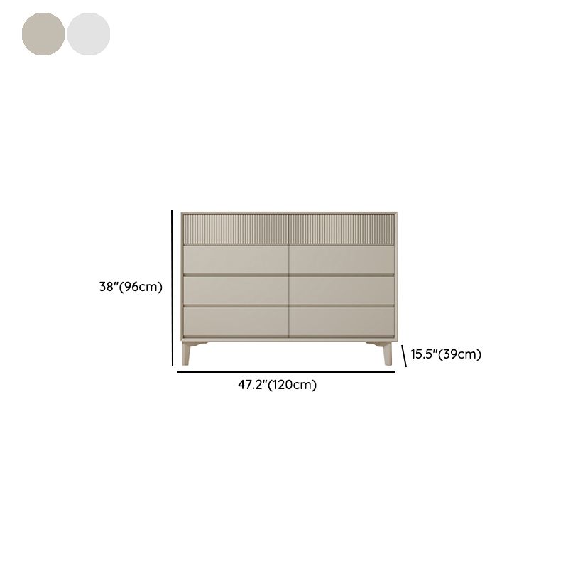 Tocador de madera de doble tocador horizontal contemporáneo para el hogar
