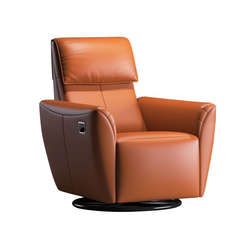 Sedia convertibile in pelle autentica 33,46 "L x 39.37" W x 40.15 "H Sedia girevole