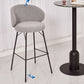 Modern Style Metal Bar-stool Bucket Counter Bar Stool for Home Clearhalo 'Bar Furniture' 'Bar Stools' 'bar_stools' 'furn' 'furn_bar_stools' 'Furniture' 'furniture_bar_stools' 'Kitchen & Dining Furniture' 1200x1200_e2ecc920-7d6f-44b8-9651-df9dbb31d4ed