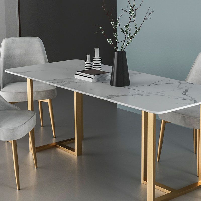 Modern Dining Set with Velvet Chairs 1/4/5/7 Pieces Dinette Set Clearhalo 'Dining Room Sets' 'Dining Tables & Seating' 'dining_room_set' 'furn' 'furn_dining_room_set' 'Furniture' 'Kitchen & Dining Furniture' 1200x1200_e2ef7298-b950-41fc-a6dc-21378af690e6