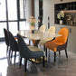 Nordic Dining Room Dining Chairs Armless Faux Leather Kitchen Side Chairs Clearhalo 'Dining Chairs' 'Dining Tables & Seating' 'dining_chair' 'furn' 'furn_dining_chair' 'Furniture' 'furniture_dining_chair' 'Kitchen & Dining Furniture' 1200x1200_e2f1063d-1711-4502-8ba1-7e1e747c0b9b