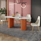 Metal Contemporary Free Form Indoor Table Sintered Stone Table for Dining Room and Kitchen Clearhalo ' dining_table' 'Dining Tables & Seating' 'Dining Tables' 'furn' 'furn_dining_table' 'Furniture' 'furniture_dining_table' 'Kitchen & Dining Furniture' 'kitchen&dining_furn' 'kitchen' 'kitchen_dining_table' 1200x1200_e2f1b3dc-57af-4fb0-9f61-6683f7373cf8