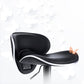 Adjustable Modern Counter Bar Stool Backrest Leather Bar Stool with Swivel in Black Clearhalo 'Bar Furniture' 'Bar Stools' 'bar_stools' 'furn' 'furn_bar_stools' 'furniture_bar_stools' 'Kitchen & Dining Furniture' 'kitchen&dining_furn' 'kitchen' 'kitchen_furn' Furniture' 1200x1200_e2f6b3c3-9594-4fd6-a2f8-d348d7e459de