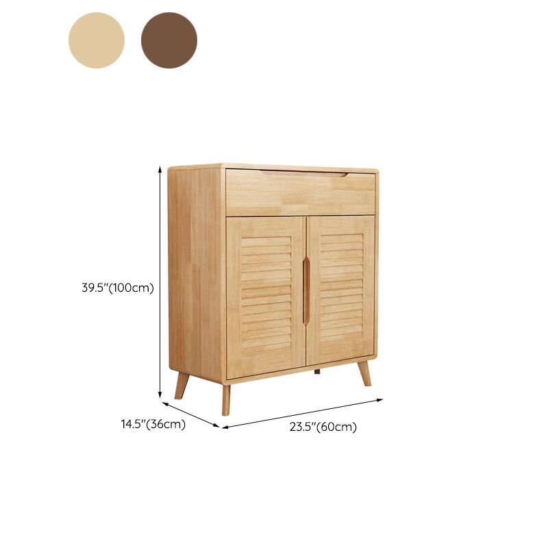 Contemporary Accent Cabinet 39.37" Tall Drawer and Door Cabinet Clearhalo 'Cabinets & Chests' 'cabinets_chests' 'furn' 'furn_cabinets_chests' 'Furniture' 'Living Room Furniture' 1200x1200_e3026d9c-48a4-41a0-9c31-3bc63e3933a7