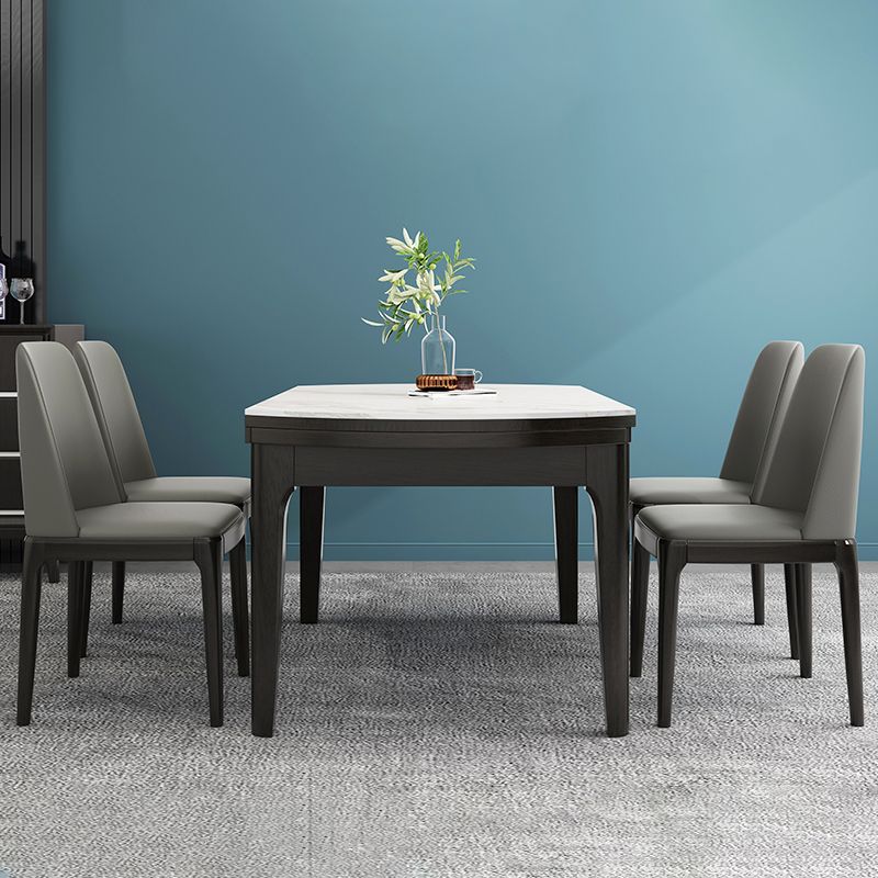 Leather Scandinavian Restaurant Side Chair Colorful Parsons Dining Chair Clearhalo ' kitchen&dining_furn' 'Dining Chairs' 'Dining Tables & Seating' 'dining_chair' 'furn' 'furn_dining_chair' 'Furniture' 'furniture_dining_chair' 'Kitchen & Dining Furniture' 'kitchen' 1200x1200_e302d80b-ae29-4ac5-ac67-313eb93b7e8e