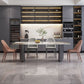 Simplicity Style Dinette Table Rectangle Stone Dining Room Table for Kitchen Clearhalo 'Dining Tables & Seating' 'Dining Tables' 'dining_table' 'furn' 'furn_dining_table' 'Furniture' 'Kitchen & Dining Furniture' 1200x1200_e3033e6e-3c80-4d07-bd57-c026d123bb18