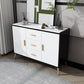 Sideboard Sideboard Glam Sideboard in pietra con porta e cassetto per la cucina