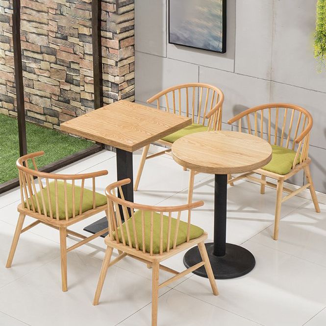Modern Style Rubberwood Chair Windsor Back Side Kitchen Dining Room Chairs Clearhalo ' kitchen&dining_furn' 'Dining Chairs' 'Dining Tables & Seating' 'dining_chair' 'furn' 'furn_dining_chair' 'Furniture' 'furniture_dining_chair' 'Kitchen & Dining Furniture' 'kitchen' 1200x1200_e3070c17-959e-4596-aea6-b979123bfb19