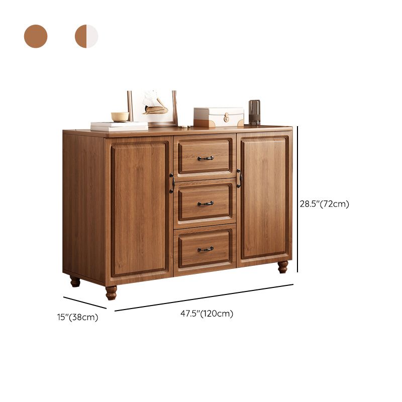 Modern Storage Cabinet Solid Wood Cabinet with Drawer for Home Clearhalo 'Cabinets & Chests' 'cabinets_chests' 'furn' 'furn_cabinets_chests' 'Furniture' 'Living Room Furniture' 1200x1200_e30aa682-ac11-463a-a25c-80c0cf857751