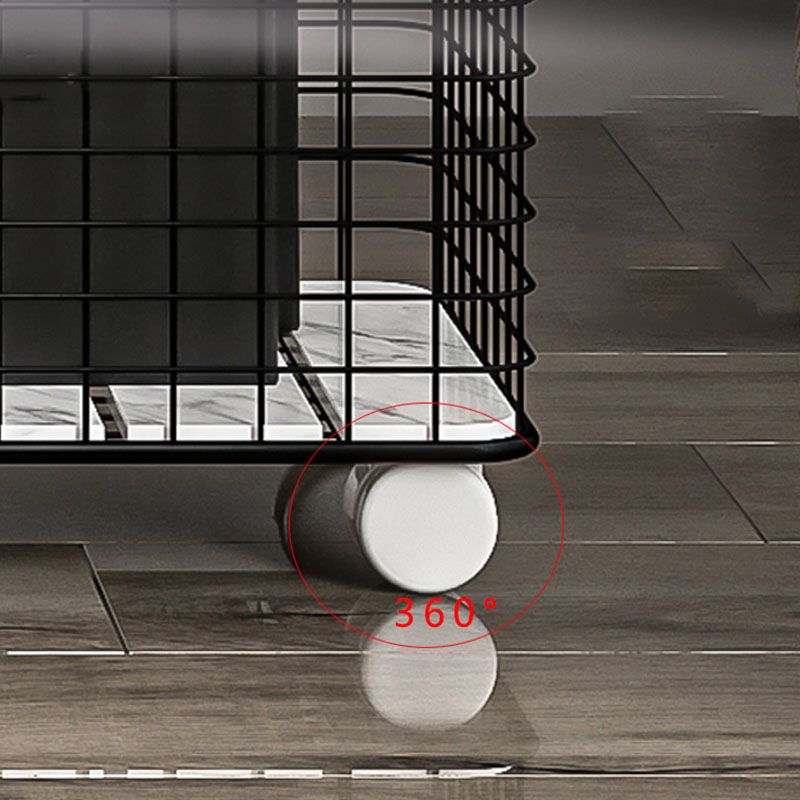 Rastrello per mantello contemporaneo a 3 ganci metallici per soggiorno per soggiorno