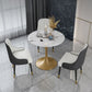 Glam Dinette Set voor eetkamer 1/4/5 stuks gepolijste afwerking eettafel set