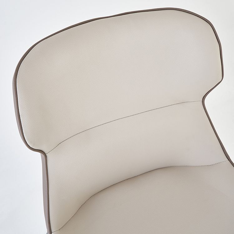 Modern Style Arm Chair Wingback Side Chair with Metal Legs for Home Use (Set of 2) Clearhalo ' kitchen&dining_furn' 'Dining Chairs' 'Dining Tables & Seating' 'dining_chair' 'furn' 'furn_dining_chair' 'Furniture' 'furniture_dining_chair' 'Kitchen & Dining Furniture' 'kitchen' 1200x1200_e31c3610-e01a-4d42-a890-0b0e142f3e82