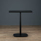 Modern Square Dining Table Wood Tabletop with Steel Pedestal Base Clearhalo 'Dining Tables & Seating' 'Dining Tables' 'dining_table' 'furn' 'furn_dining_table' 'Furniture' 'Kitchen & Dining Furniture' 1200x1200_e31f30ea-7ca3-4aa4-ba92-3699ed7bbff1