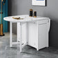 Contemporary Style Dining Site Table Drop-Leaf Dining Table for Dining Room Clearhalo ' dining_table' 'Dining Tables & Seating' 'Dining Tables' 'furn' 'furn_dining_table' 'Furniture' 'furniture_dining_table' 'Kitchen & Dining Furniture' 'kitchen&dining_furn' 'kitchen' 'kitchen_dining_table' 1200x1200_e31f6c64-4473-410f-8b4b-cec631a4b4b3