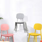 Open Back Armless Dining Chairs Scandinavian Plastic Dining Side Chair (Set of 4) Clearhalo ' kitchen&dining_furn' 'Dining Chairs' 'Dining Tables & Seating' 'dining_chair' 'furn' 'furn_dining_chair' 'Furniture' 'furniture_dining_chair' 'Kitchen & Dining Furniture' 'kitchen' 1200x1200_e31fe8de-1e9d-41b0-ad43-102d8f1ae059
