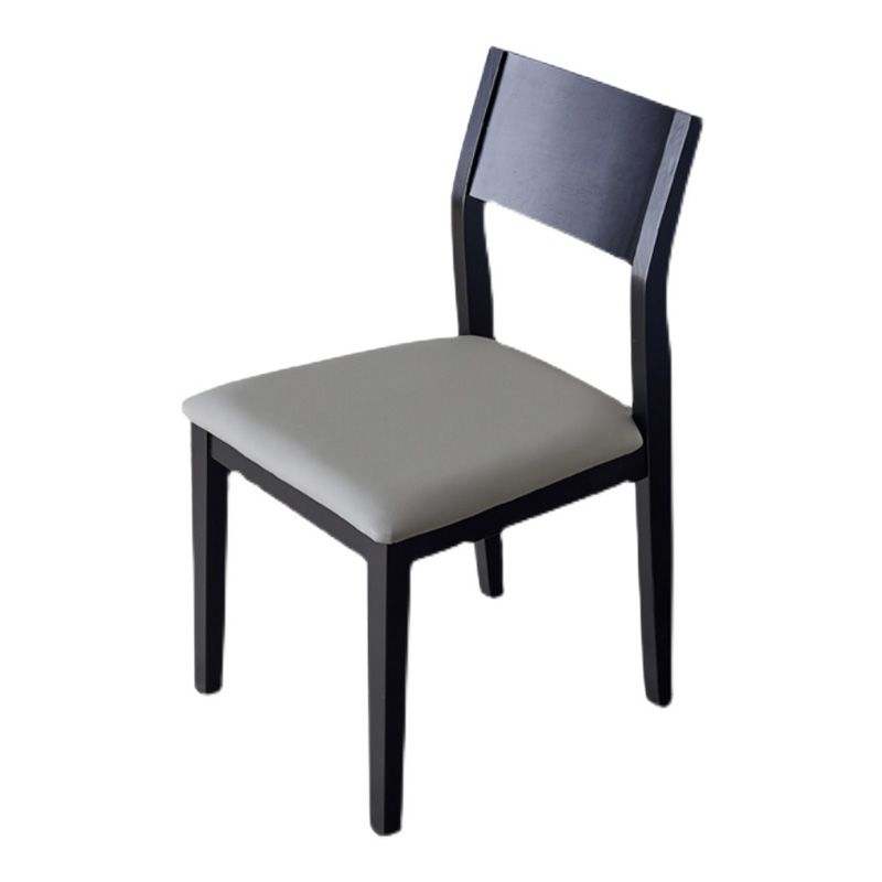 Armless Kitchen Chairs Modern Solid Wood Side Chairs for Dining Room Clearhalo 'Dining Chairs' 'Dining Tables & Seating' 'dining_chair' 'furn' 'furn_dining_chair' 'Furniture' 'furniture_dining_chair' 'Kitchen & Dining Furniture' 1200x1200_e3205af5-2644-402f-b9ca-fff902700d3f
