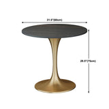 Contemporary Design 1/4/5 Pieces Dining Set Round Dining Room Table Set with Fabric Chairs Clearhalo 'Dining Room Sets' 'Dining Tables & Seating' 'dining_room_set' 'furn' 'furn_dining_room_set' 'Furniture' 'furniture_dining_room_set' 'Kitchen & Dining Furniture' 'kitchen&dining_furn' 'kitchen' 1200x1200_e3207ae1-ee4e-4b4d-8609-ec5be412be42