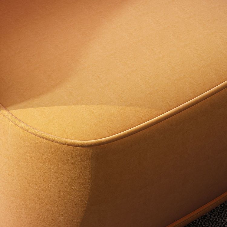 Fixed Back Round Accent Chair Solid Color Modern Lounge Chair Clearhalo 'Accent Chairs' 'accent_chairs' 'Chairs & Seating' 'furn' 'furn_accent_chairs' 'Furniture' 'Living Room Furniture' 1200x1200_e320a906-4e2a-4b22-a60d-5ff4af570c92