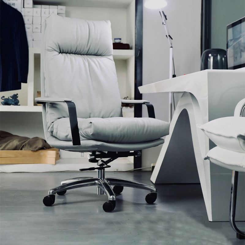 Sedia da ufficio a armi fisse moderne nessuna sedia ergonomica angosciante