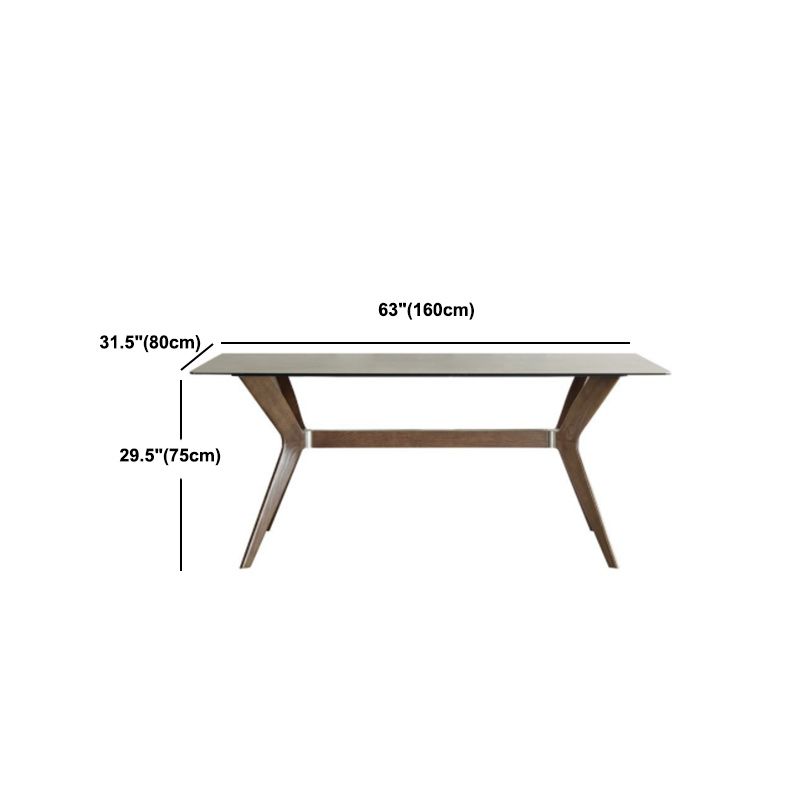 Modern Sintered Stone Dining Set Rectangle 1/2/5/7 Pieces Dining Room Table Set in Grey Clearhalo 'Dining Room Sets' 'Dining Tables & Seating' 'dining_room_set' 'furn' 'furn_dining_room_set' 'Furniture' 'Kitchen & Dining Furniture' 1200x1200_e321dd91-1a3d-439f-9eb2-6fbb76cdd4a1