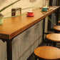 Industrial 1/5/9 Pieces Bar Table Set Rectangle Wood Counter Table with Stools for Bar